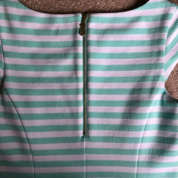 Lilly Pulitzer Lana Mint Green Cap Sleeved Dress - Picture 7 of 10